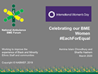 Celebrating our BME Women #EachForEqual